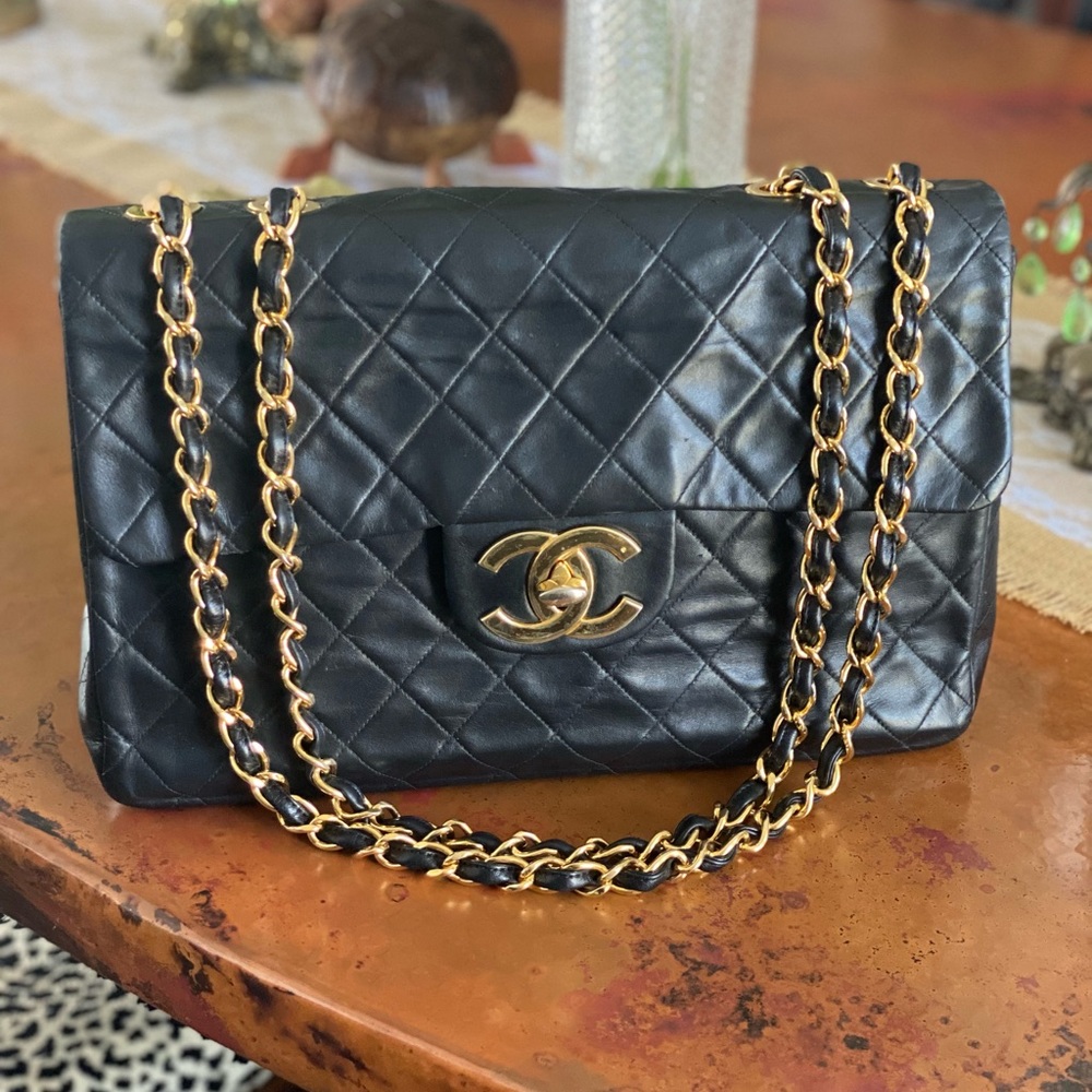 CHANEL XL Jumbo Single Flap Bag